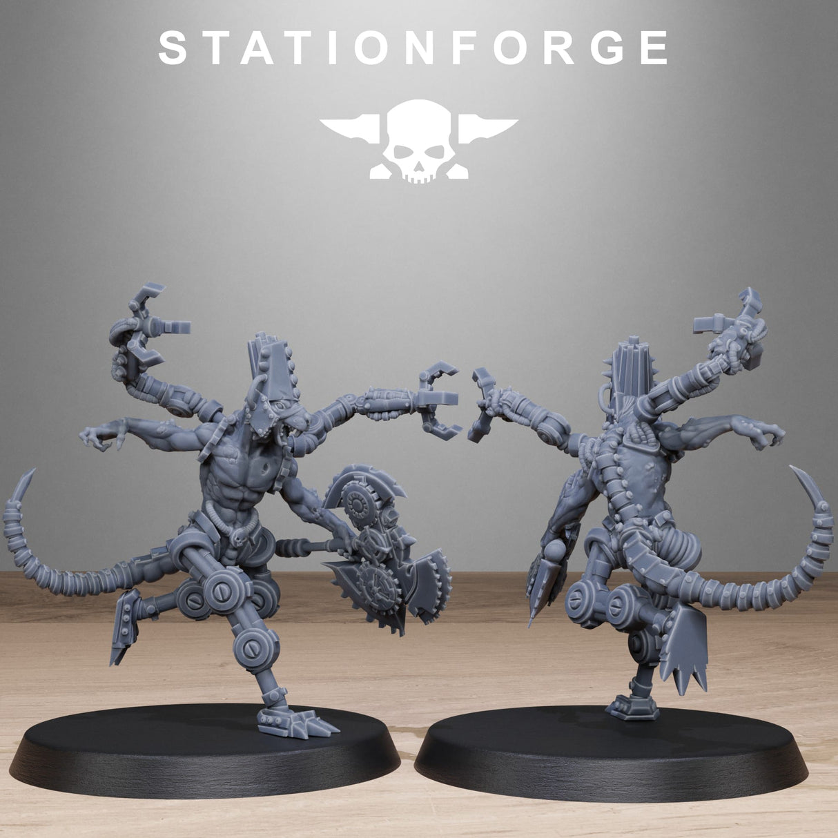 Tabletop Terrain Miniature Raticus Technoclaw