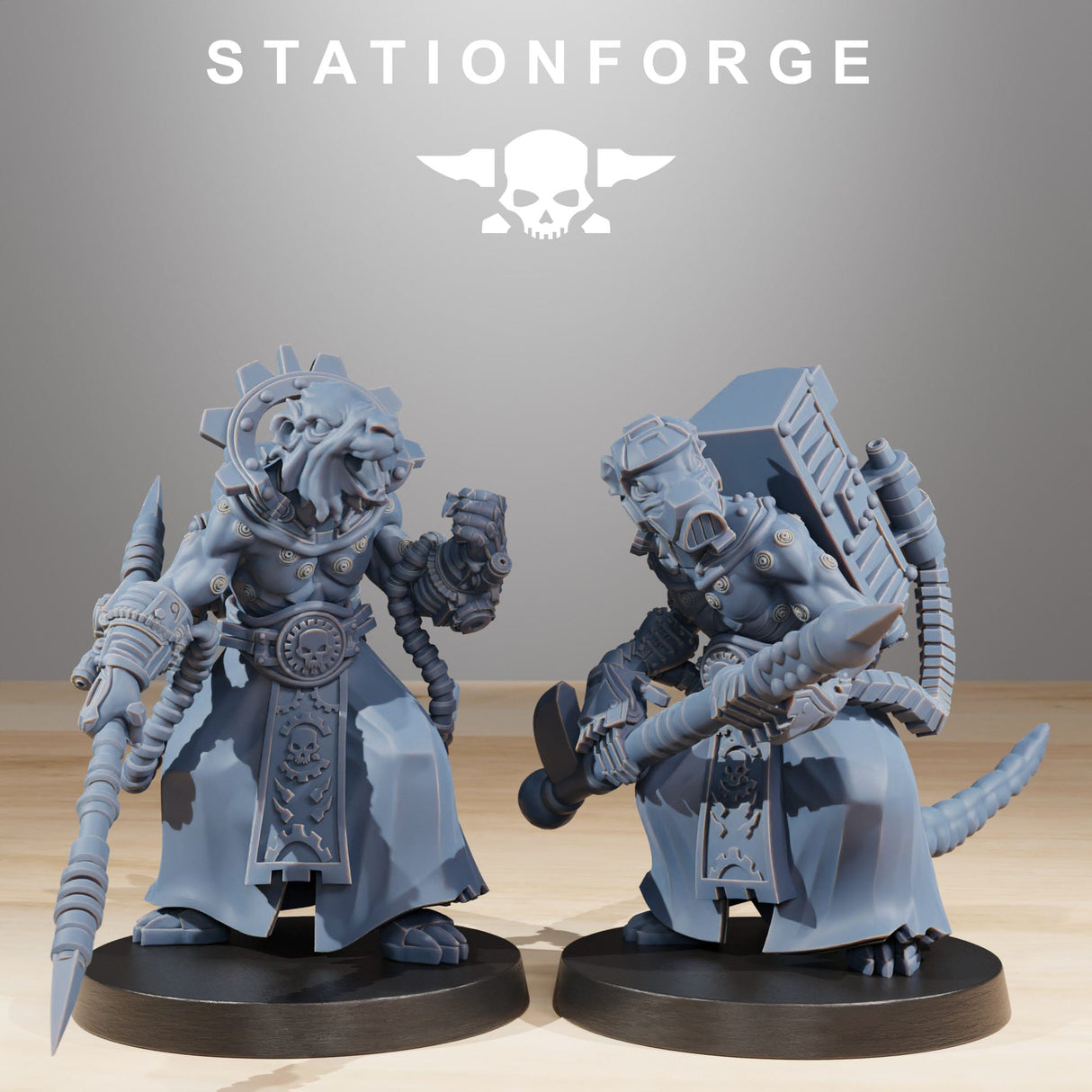 Tabletop Terrain Miniature Raticus Zappers