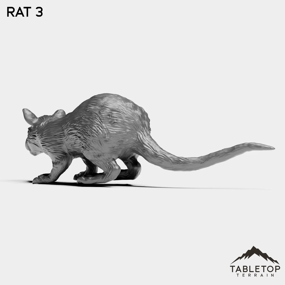 Tabletop Terrain Miniature Rats