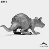 Tabletop Terrain Miniature Rats
