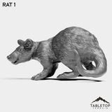 Tabletop Terrain Miniature Rats