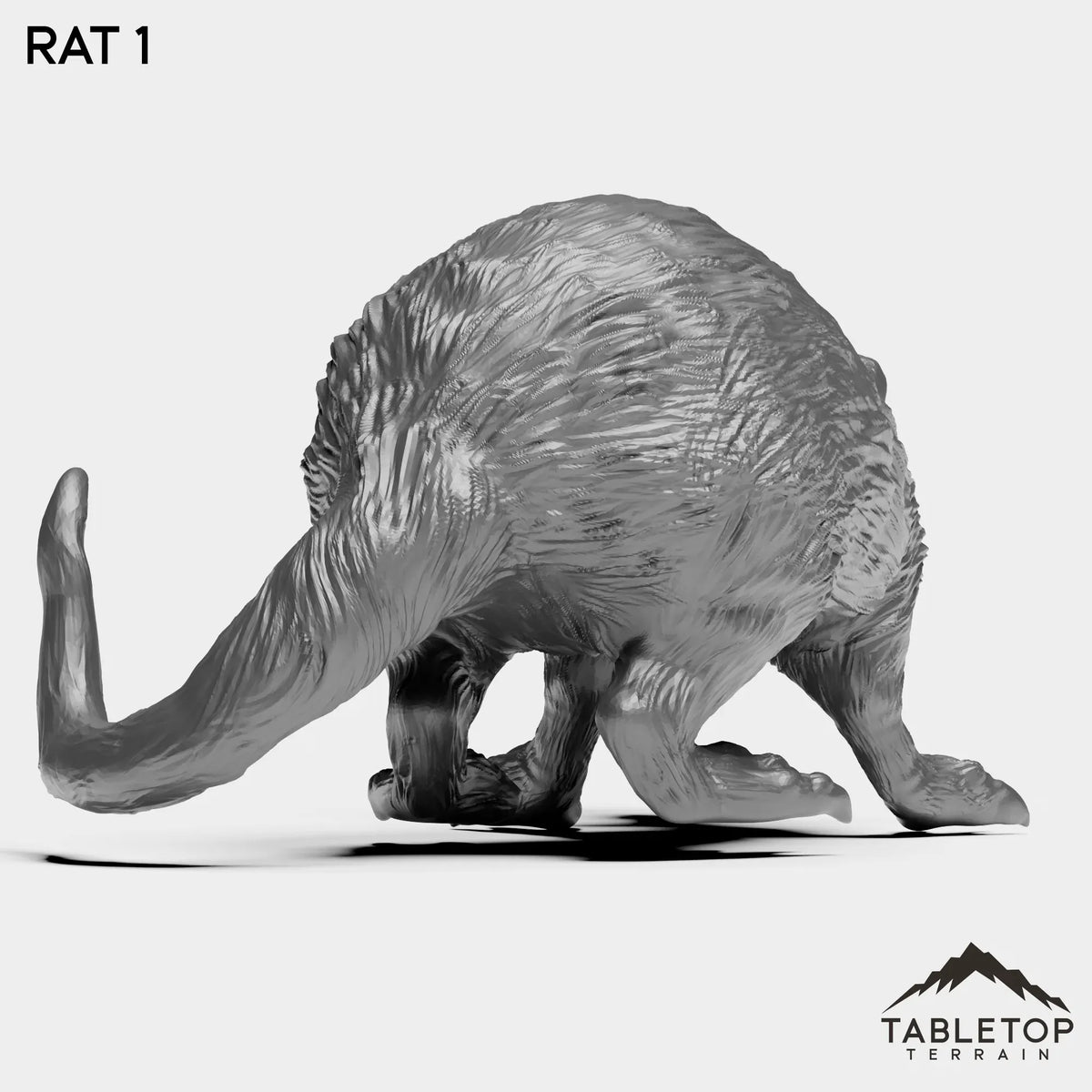 Tabletop Terrain Miniature Rats