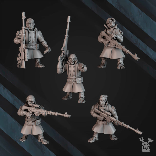 Tabletop Terrain Miniature Rattenmann Regiment