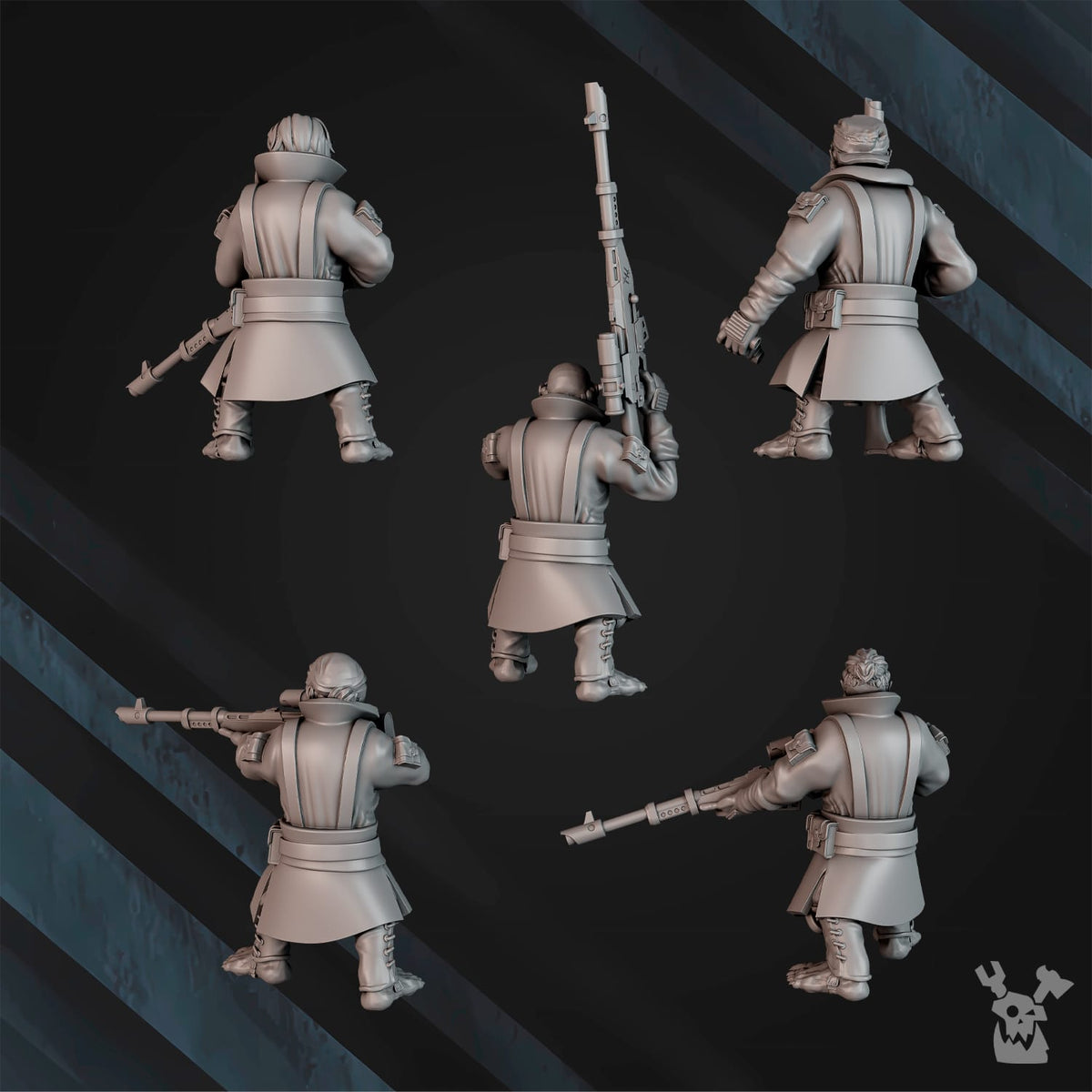 Tabletop Terrain Miniature Rattenmann Regiment