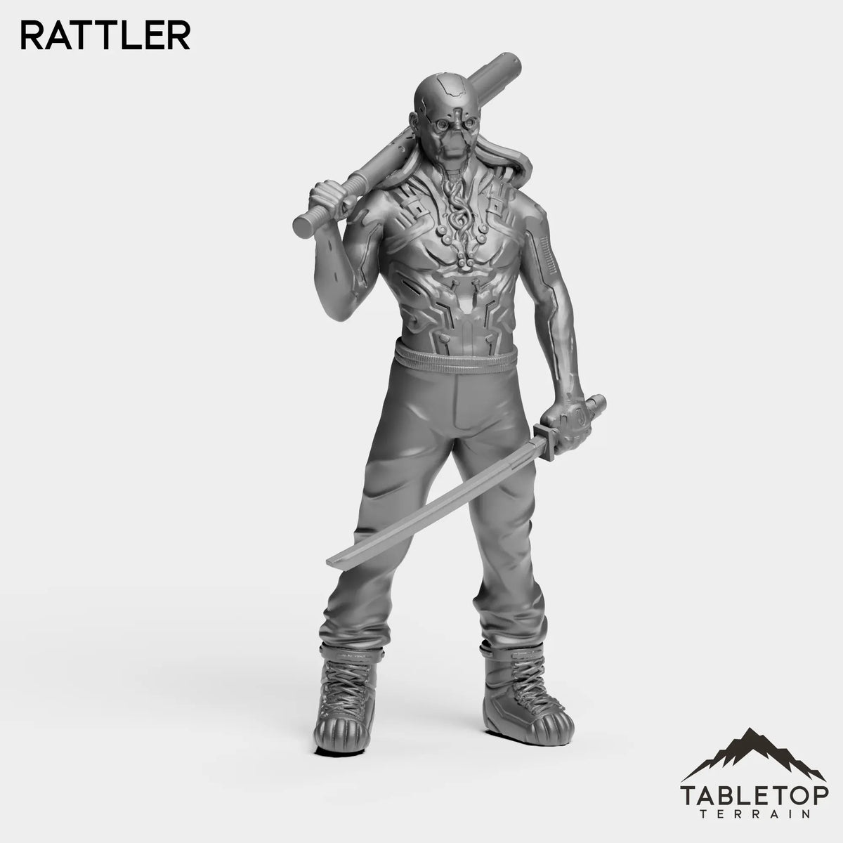 Tabletop Terrain Miniature Rattler - Metal Slammers