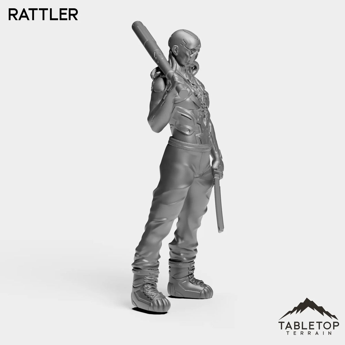 Tabletop Terrain Miniature Rattler - Metal Slammers