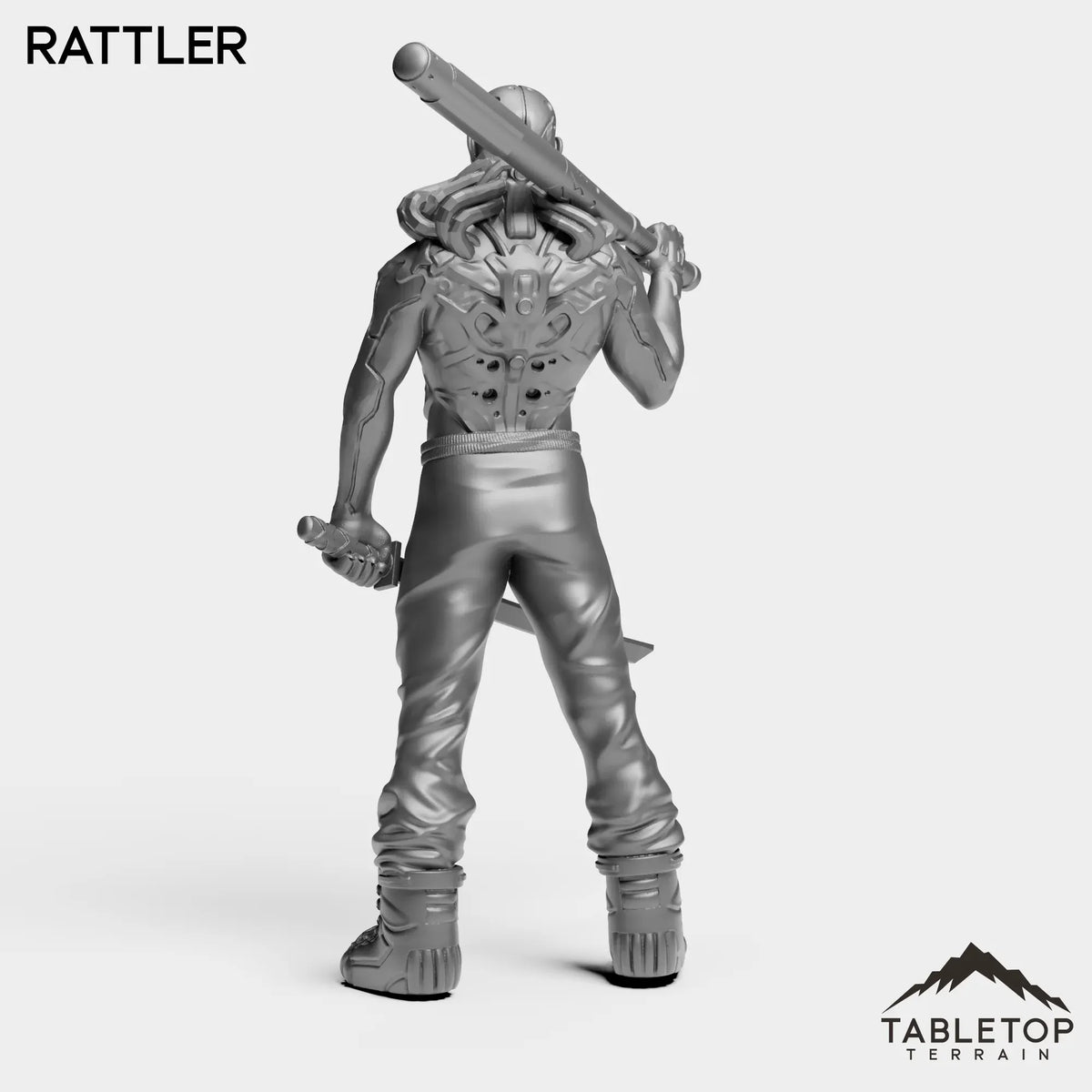 Tabletop Terrain Miniature Rattler - Metal Slammers