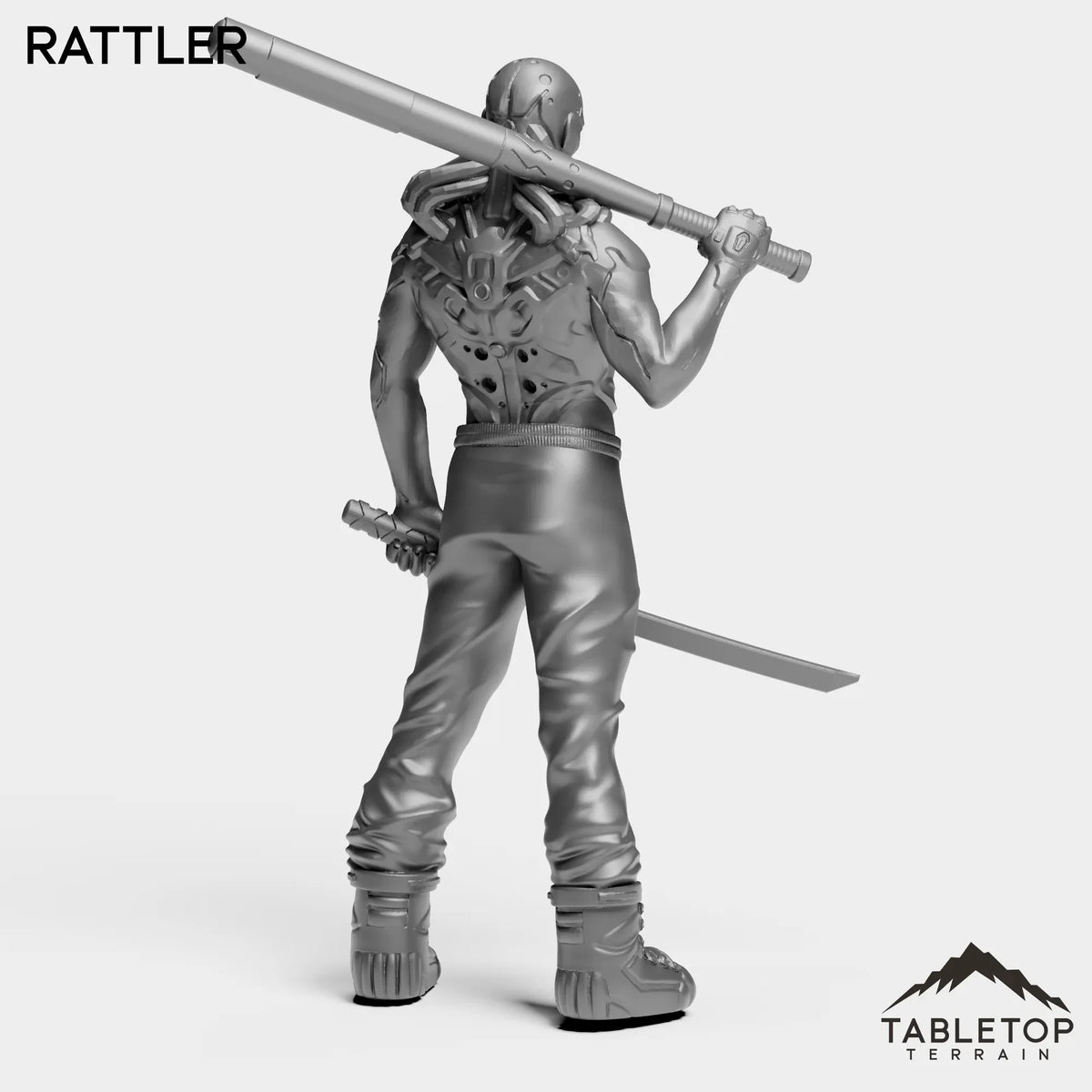 Tabletop Terrain Miniature Rattler - Metal Slammers