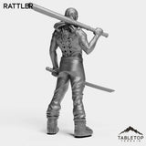 Tabletop Terrain Miniature Rattler - Metal Slammers