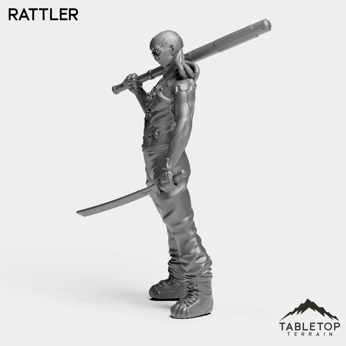 Tabletop Terrain Miniature Rattler - Metal Slammers