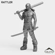 Tabletop Terrain Miniature Rattler - Metal Slammers