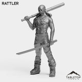 Tabletop Terrain Miniature Rattler - Metal Slammers