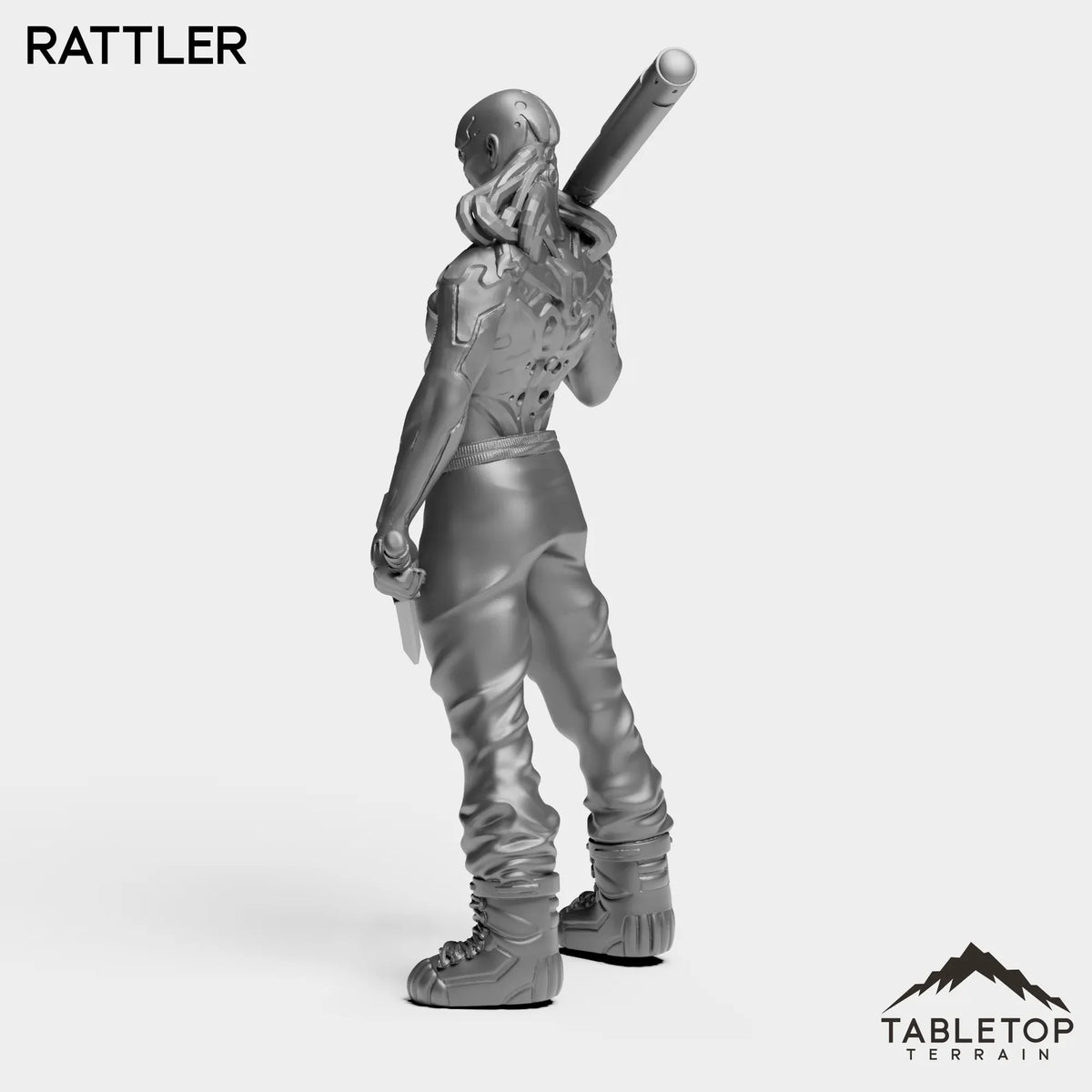 Tabletop Terrain Miniature Rattler - Metal Slammers