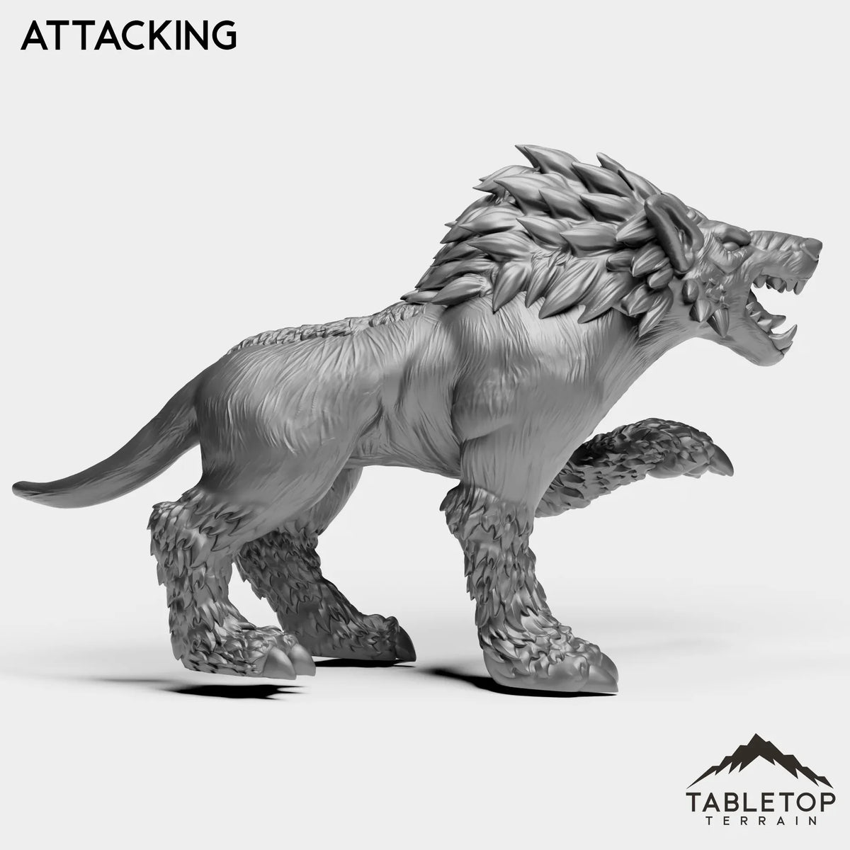 Tabletop Terrain Miniature Ravager Hound