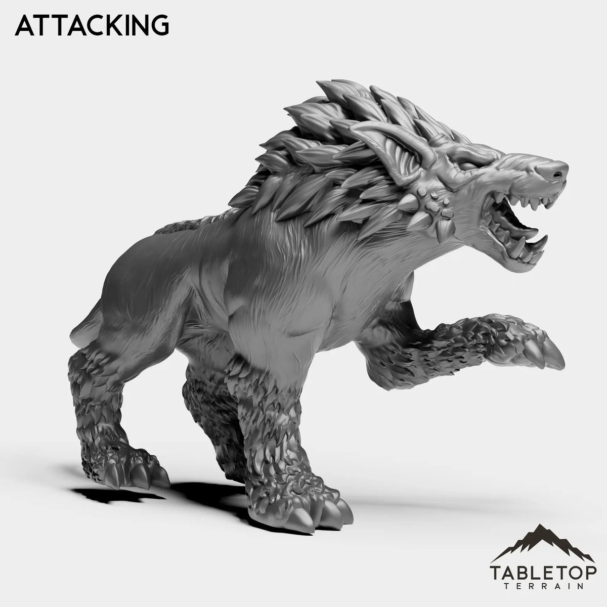 Tabletop Terrain Miniature Ravager Hound