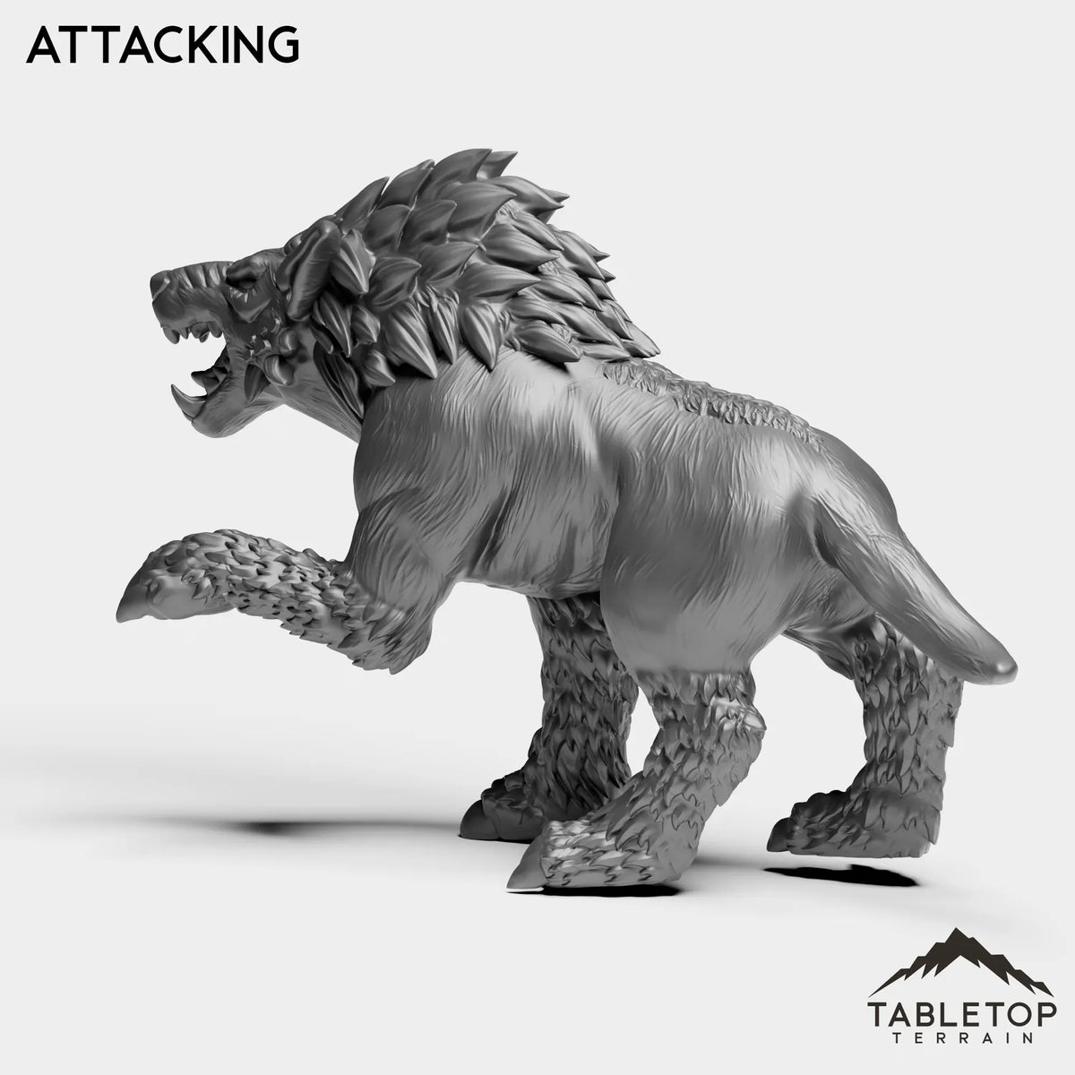 Tabletop Terrain Miniature Ravager Hound