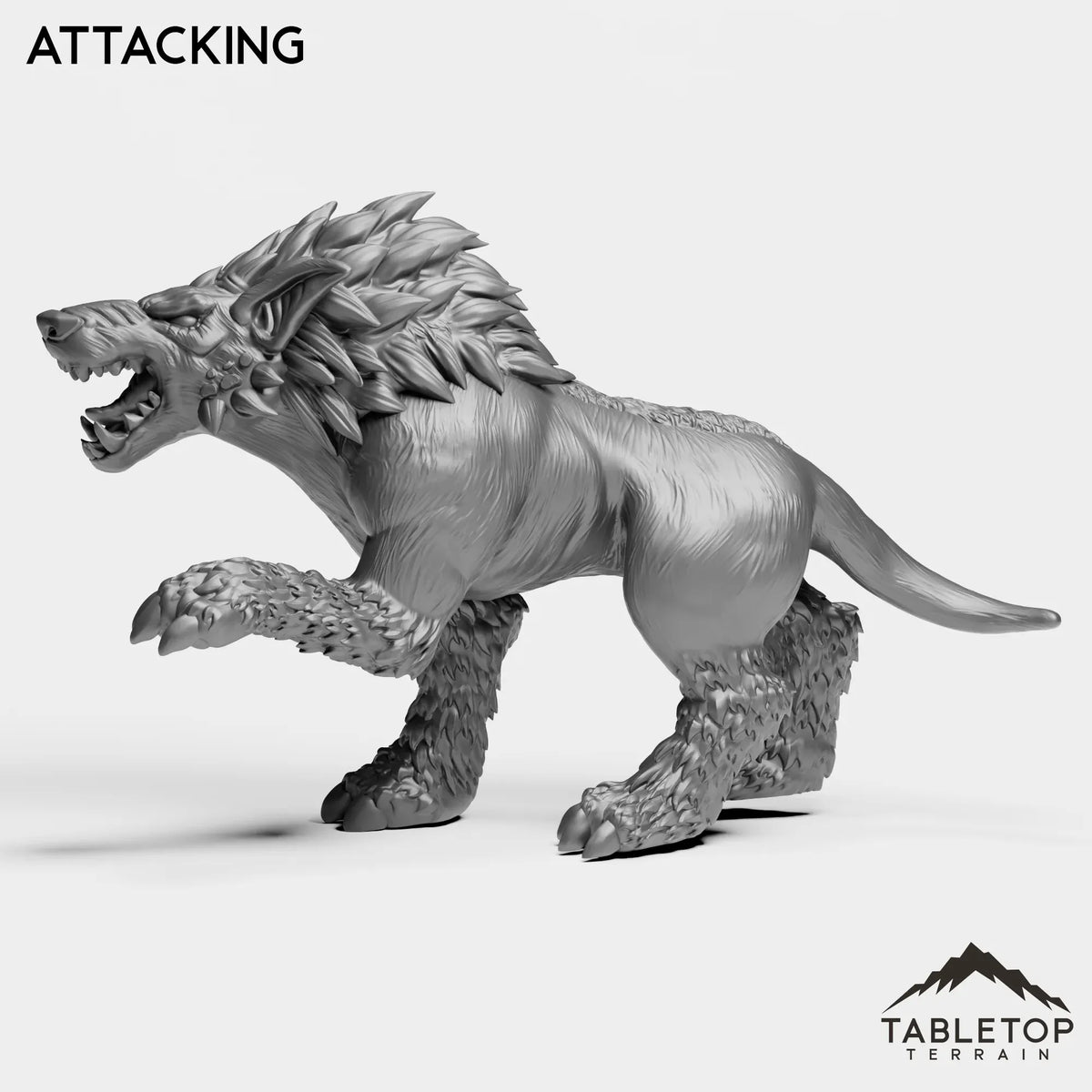 Tabletop Terrain Miniature Ravager Hound