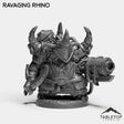 Tabletop Terrain Miniature Ravaging Rhino - Alchemical Satrapy