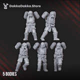 Tabletop Terrain Miniature Ravenswatch Cultists Squad (build kit)