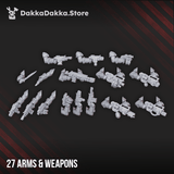 Tabletop Terrain Miniature Ravenswatch Cultists Squad (build kit)