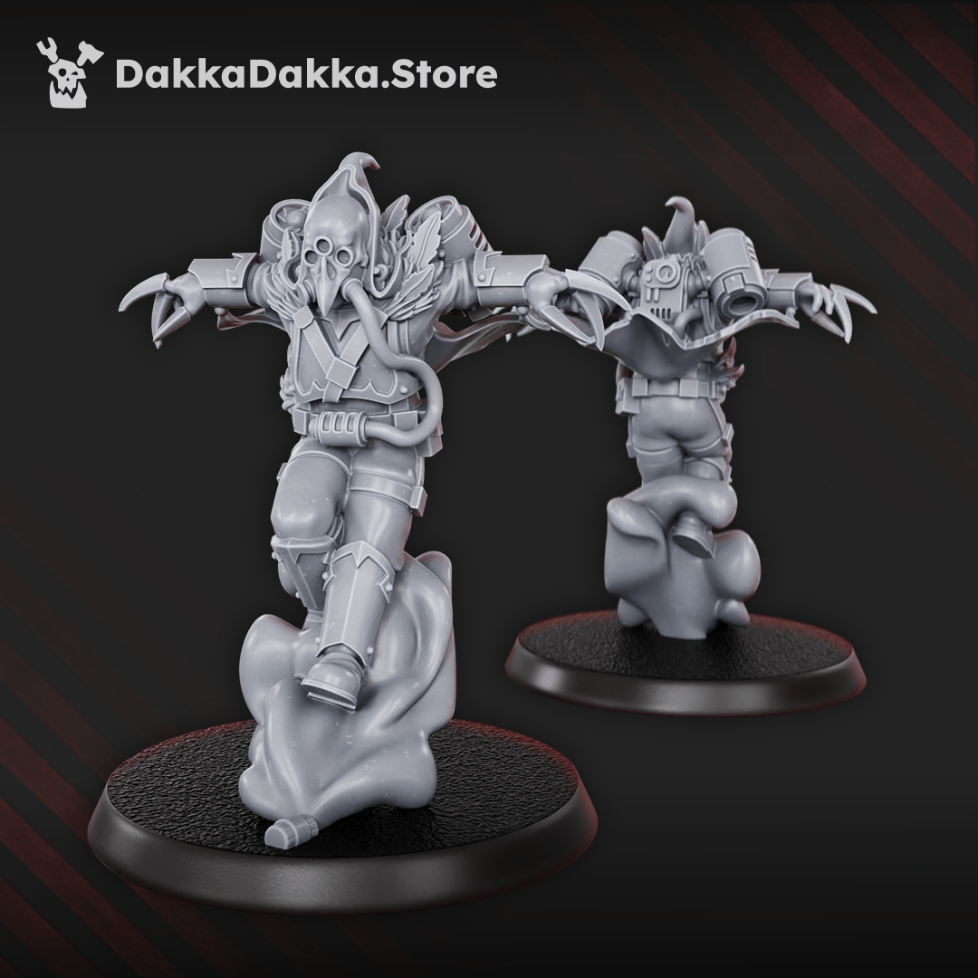 Tabletop Terrain Miniature Ravenswatch Cultists Squad (x5)