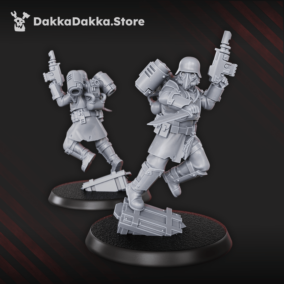 Tabletop Terrain Miniature Ravenswatch Cultists Squad (x5)