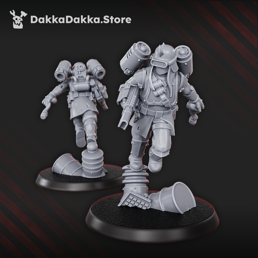Tabletop Terrain Miniature Ravenswatch Cultists Squad (x5)