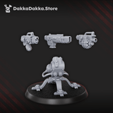 Tabletop Terrain Miniature Ravenswatch Cultists Squad (x5)