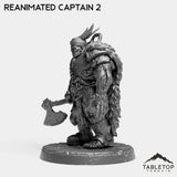 Tabletop Terrain Miniature Reanimated Captain - Alchemical Satrapy
