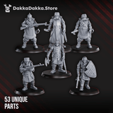 Tabletop Terrain Miniature Red Druzhina (build-kit)