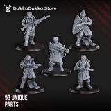 Tabletop Terrain Miniature Red Druzhina (build-kit)