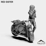 Tabletop Terrain Miniature Red Sister - Bomber Girls
