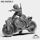 Tabletop Terrain Miniature Red Sister - Bomber Girls