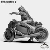 Tabletop Terrain Miniature Red Sister - Bomber Girls