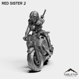 Tabletop Terrain Miniature Red Sister - Bomber Girls