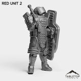 Tabletop Terrain Miniature RED Unit