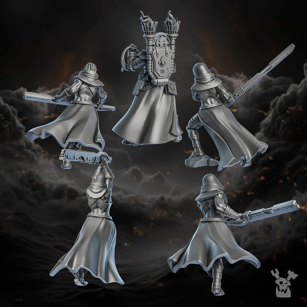 Tabletop Terrain Miniature Redeemers Sisters Squad