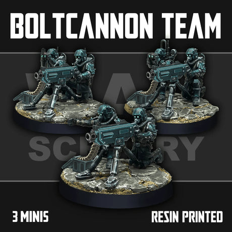 Tabletop Terrain Miniature Renegade Boltcannon Teams