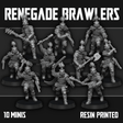 Tabletop Terrain Miniature Renegade Brawlers