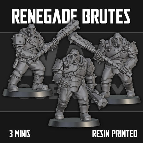 Tabletop Terrain Miniature Renegade Brutes