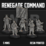 Tabletop Terrain Miniature Renegade Command Squad