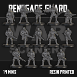 Tabletop Terrain Miniature Renegade Guardsmen