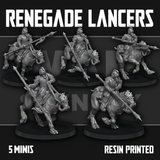 Tabletop Terrain Miniature Renegade Lancers