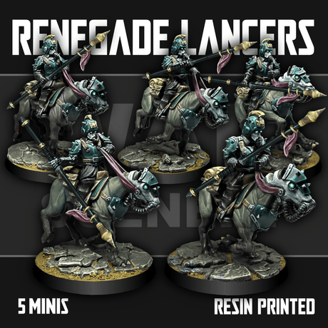 Tabletop Terrain Miniature Renegade Lancers