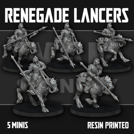Tabletop Terrain Miniature Renegade Lancers