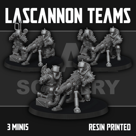 Tabletop Terrain Miniature Renegade Lascannon Teams