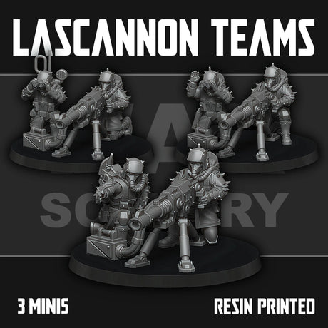 Tabletop Terrain Miniature Renegade Lascannon Teams