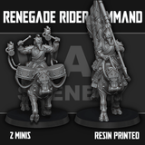 Tabletop Terrain Miniature Renegade Rider Command