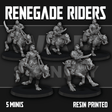 Tabletop Terrain Miniature Renegade Riders