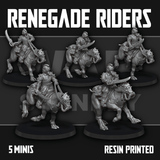 Tabletop Terrain Miniature Renegade Riders